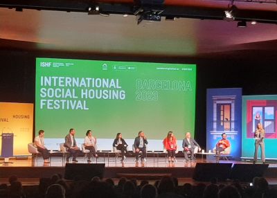 EU SHAI study visit to the International Social Housing Festival 2023, Barcelona, Spain